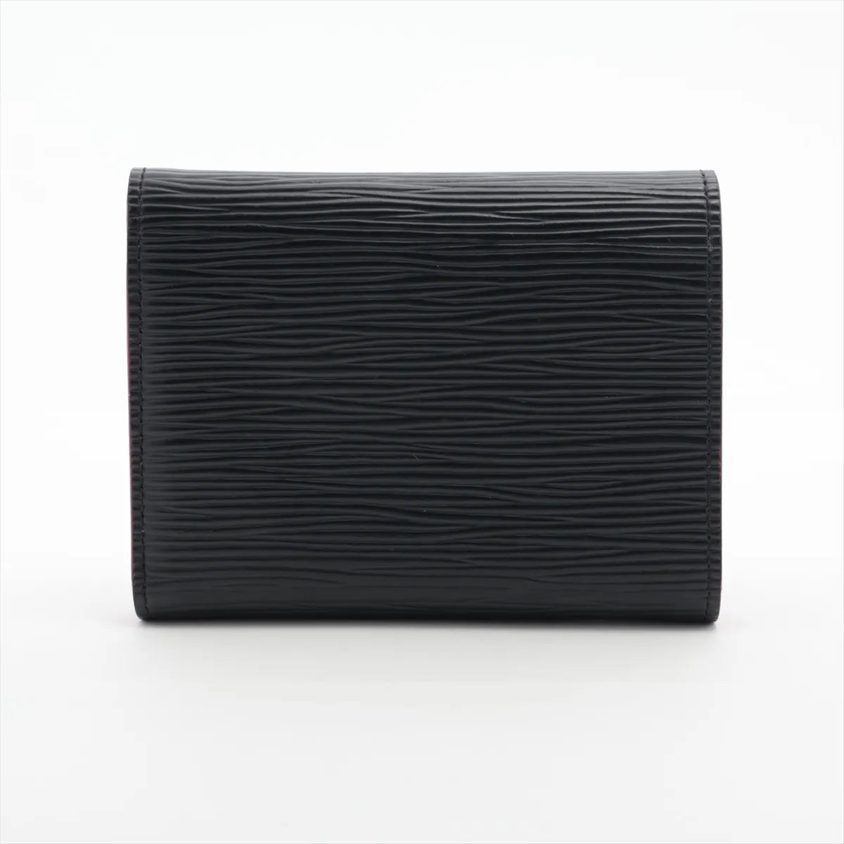 Louis Vuitton Epi Floral Victorine Wallet Black x Pink