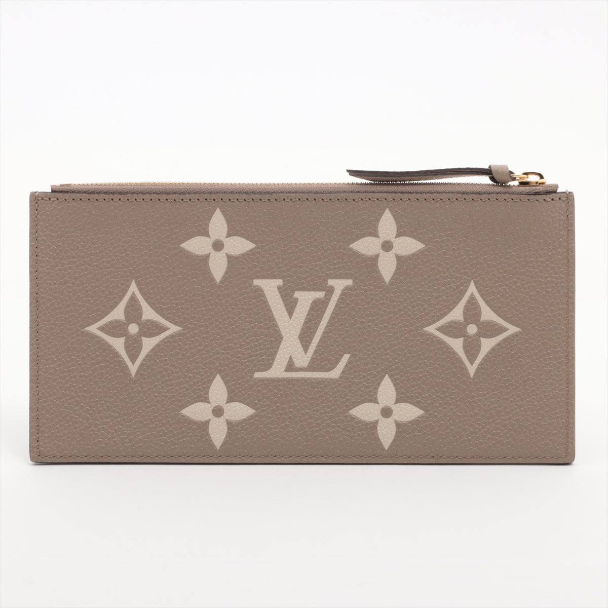 Louis Vuitton Bicolor Empreinte Pochette Félicie Tourterelle x Creme