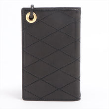 Load image into Gallery viewer, Saint Laurent Leather Strap Card Case Black