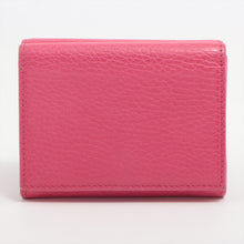 Load image into Gallery viewer, Gucci GG Marmont Leather Compact Wallet Pink