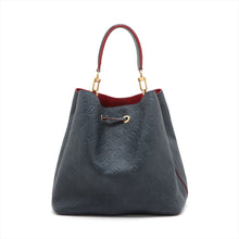 Load image into Gallery viewer, Louis Vuitton Monogram Empreinte NeoNoe Marine Rouge