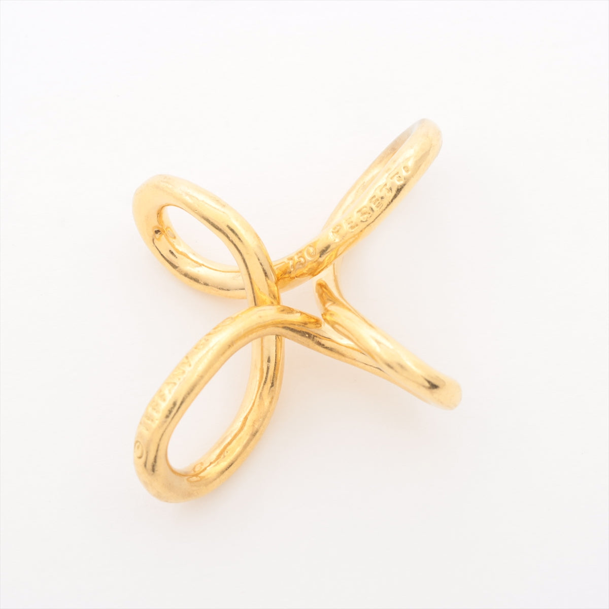 Tiffany & Co. Infinity Cross Pendant Gold