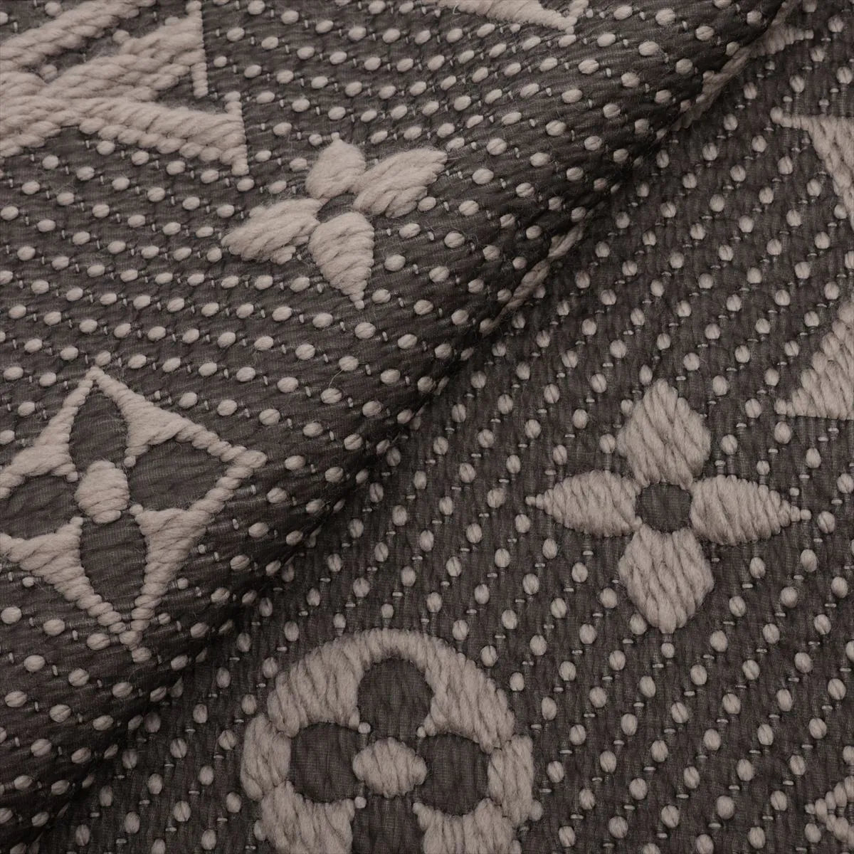 Louis Vuitton Monogram Logomania Echarpe Gray