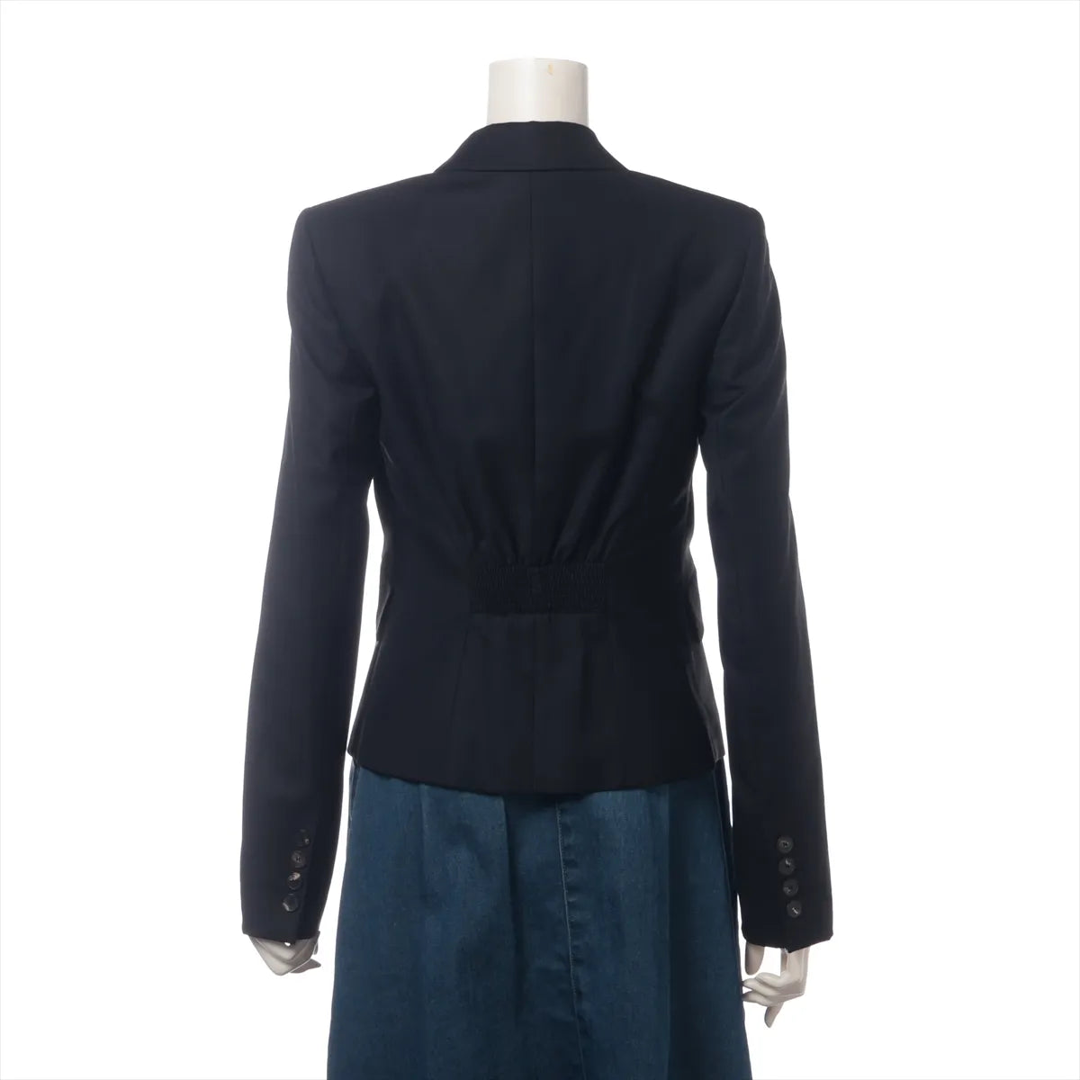 Alexander McQueen Wool Tailored Jacket Black