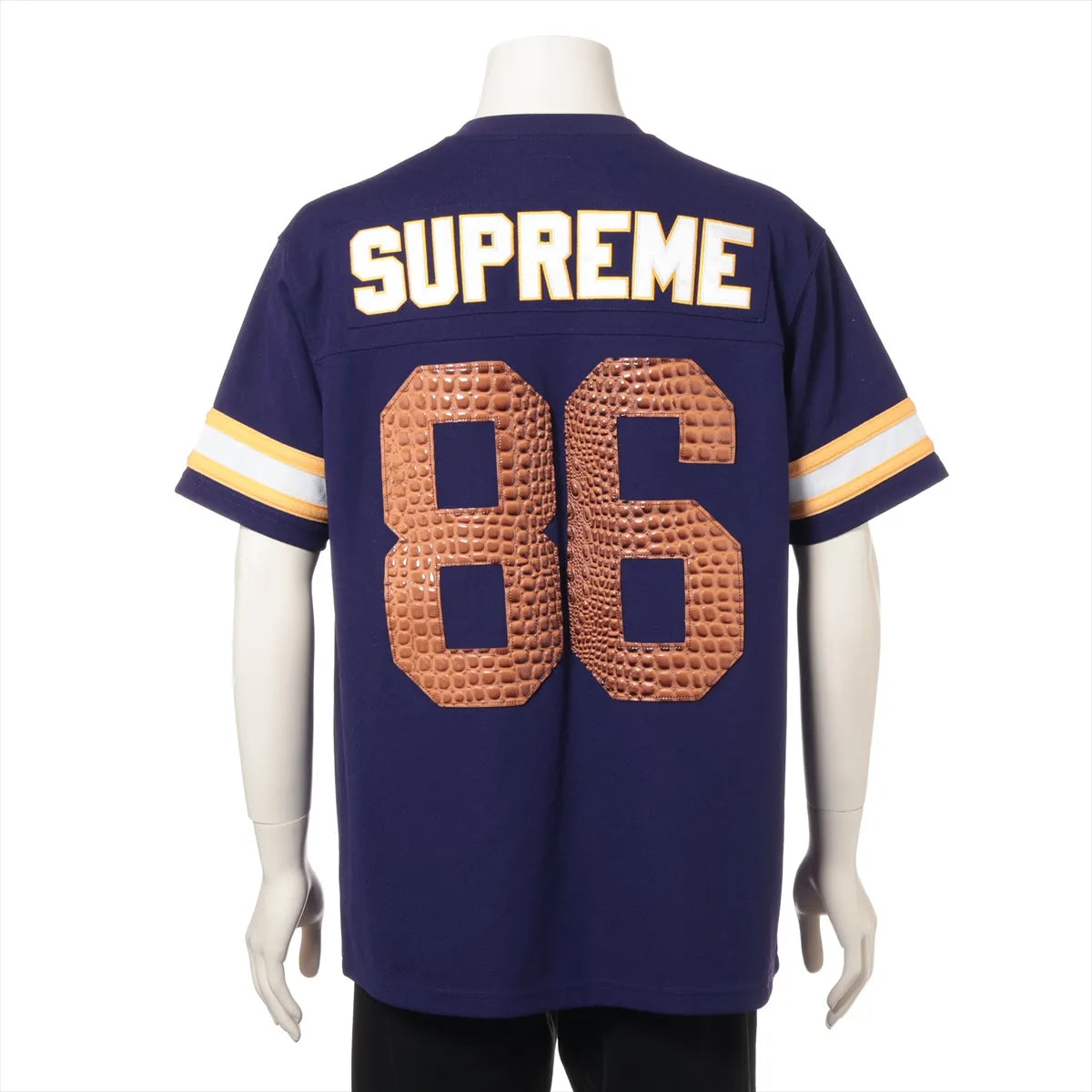Supreme Polyester Football Jersey T-shirt Purple