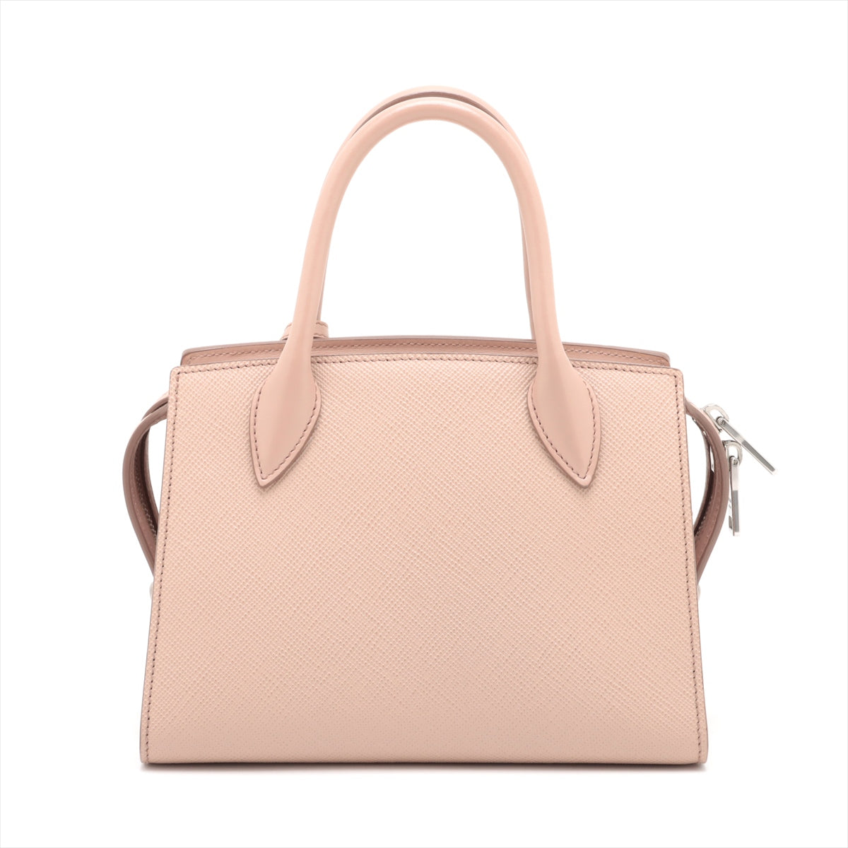 Prada Saffiano Monochrome Two-Way Shoulder Bag Pink Beige * PREORDER *
