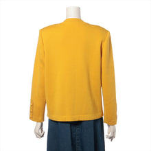 Load image into Gallery viewer, Yves Saint-Laurent Wool Cardigan Mustard Yellow