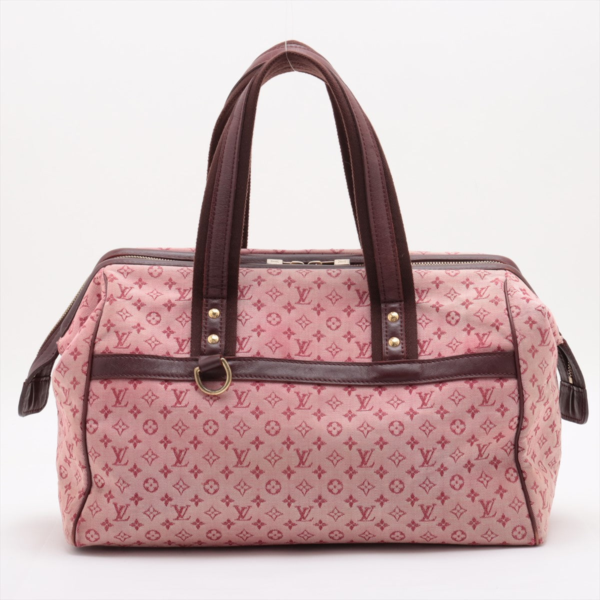 Louis Vuitton Monogram Mini Lin Josephine GM Red x Burgundy