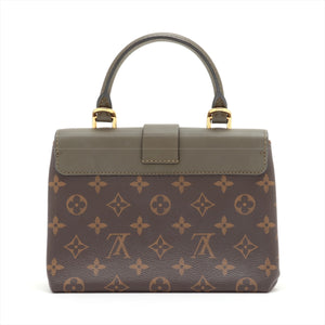 #1 Louis Vuitton Monogram Locky BB Handbag Brown Khaki