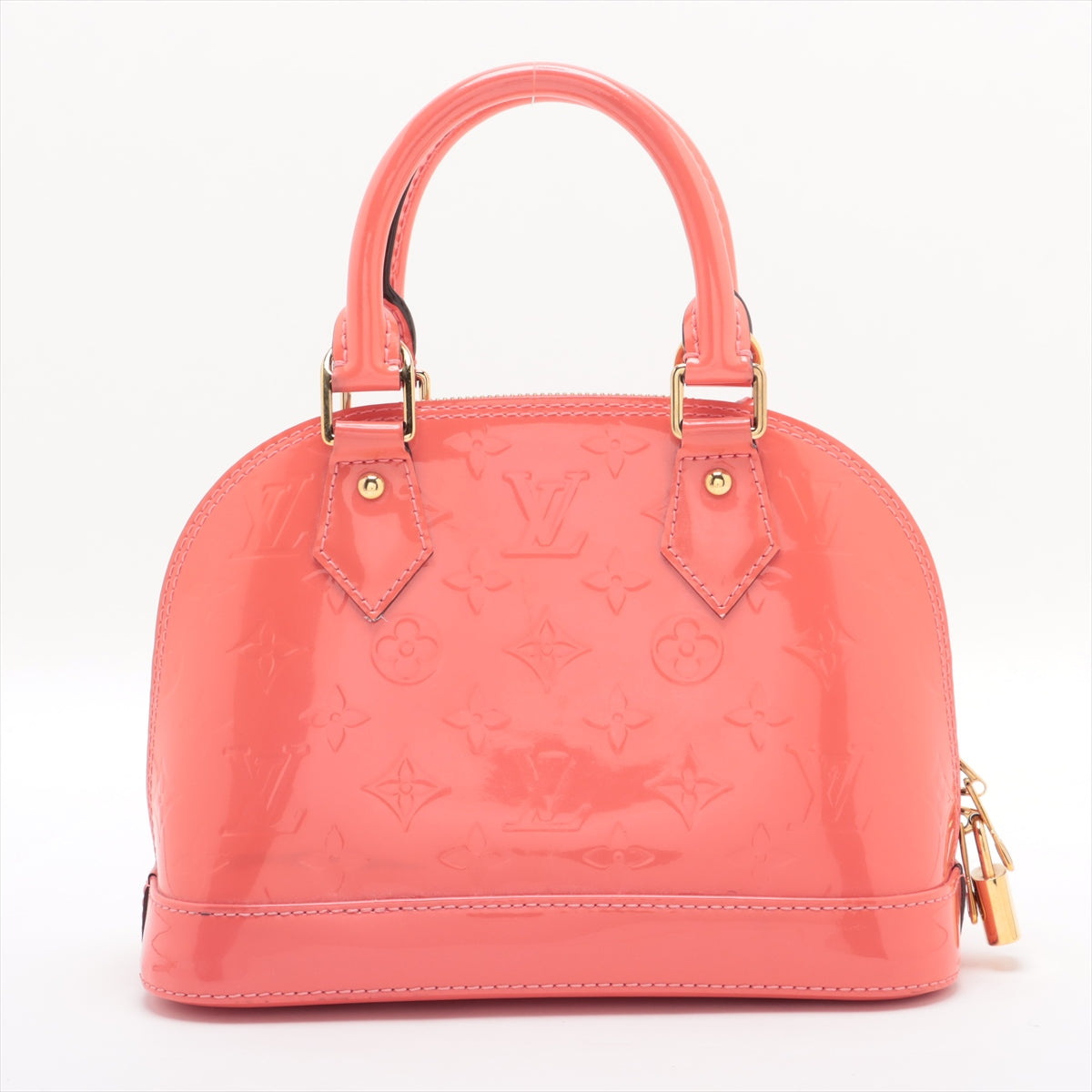 Louis Vuitton Vernis Alma BB Pink Peach