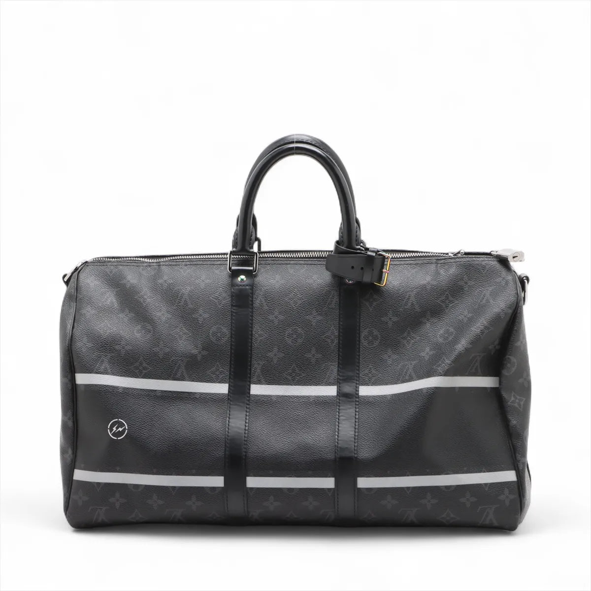 Louis Vuitton × Fragment Monogram Eclipse Keepall Bandouliere 45