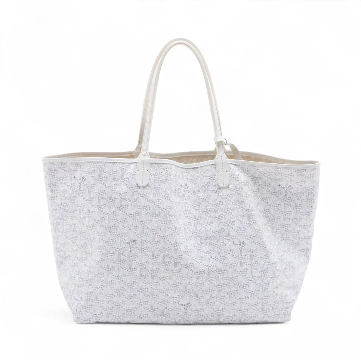 Goyard Saint Louis PM Tote Bag White