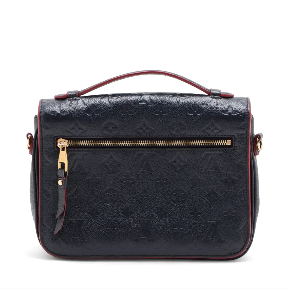 Louis Vuitton Monogram Empreinte Metis MM Marine Rouge