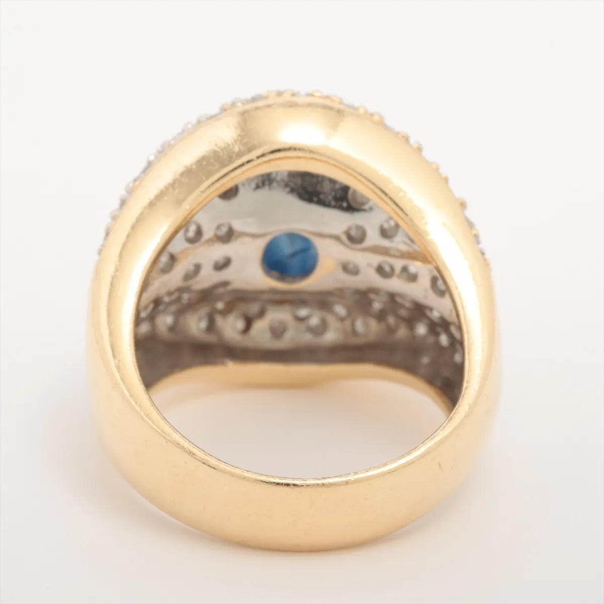 #1 Buy Second Hand Sapphire Diamond Ring Yellow Gold