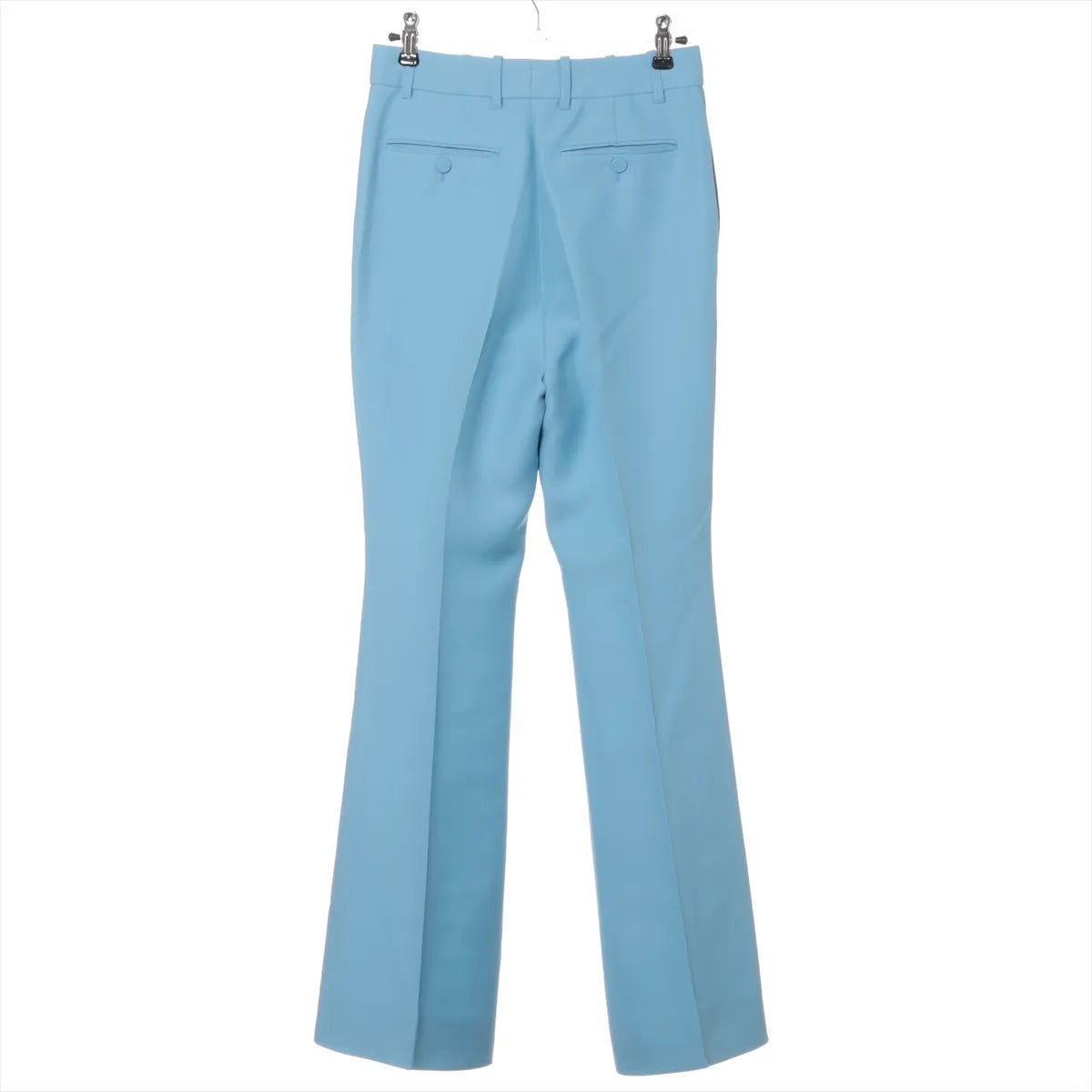Gucci Interlocking G Wool Slacks Light Blue