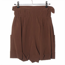 Load image into Gallery viewer, Fendi High Waist Silk Short Pant Brown