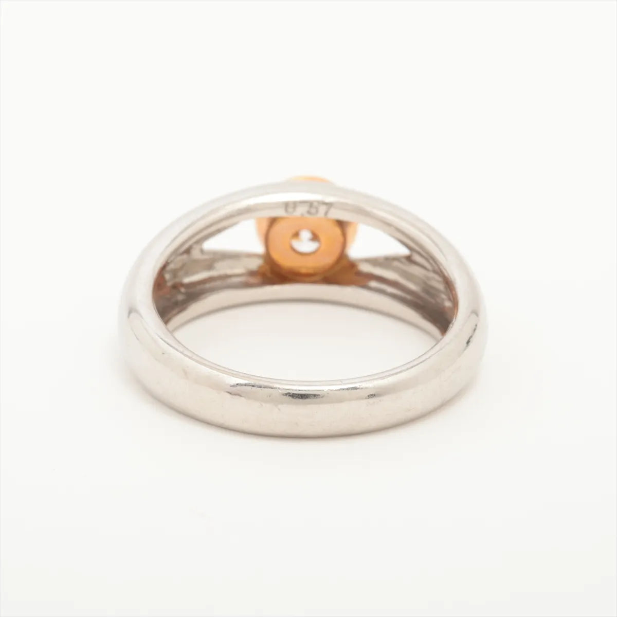 K.UNO Diamond Ring Rose Gold × Platinum