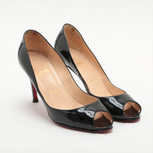 Load image into Gallery viewer, Top rated Christian Louboutin Patent Leather Open-toe Pump