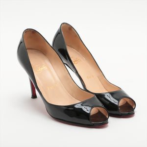 Top rated Christian Louboutin Patent Leather Open-toe Pump