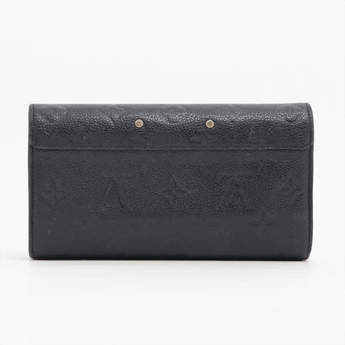 Louis Vuitton Monogram Empreinte Métis Long Wallet Black