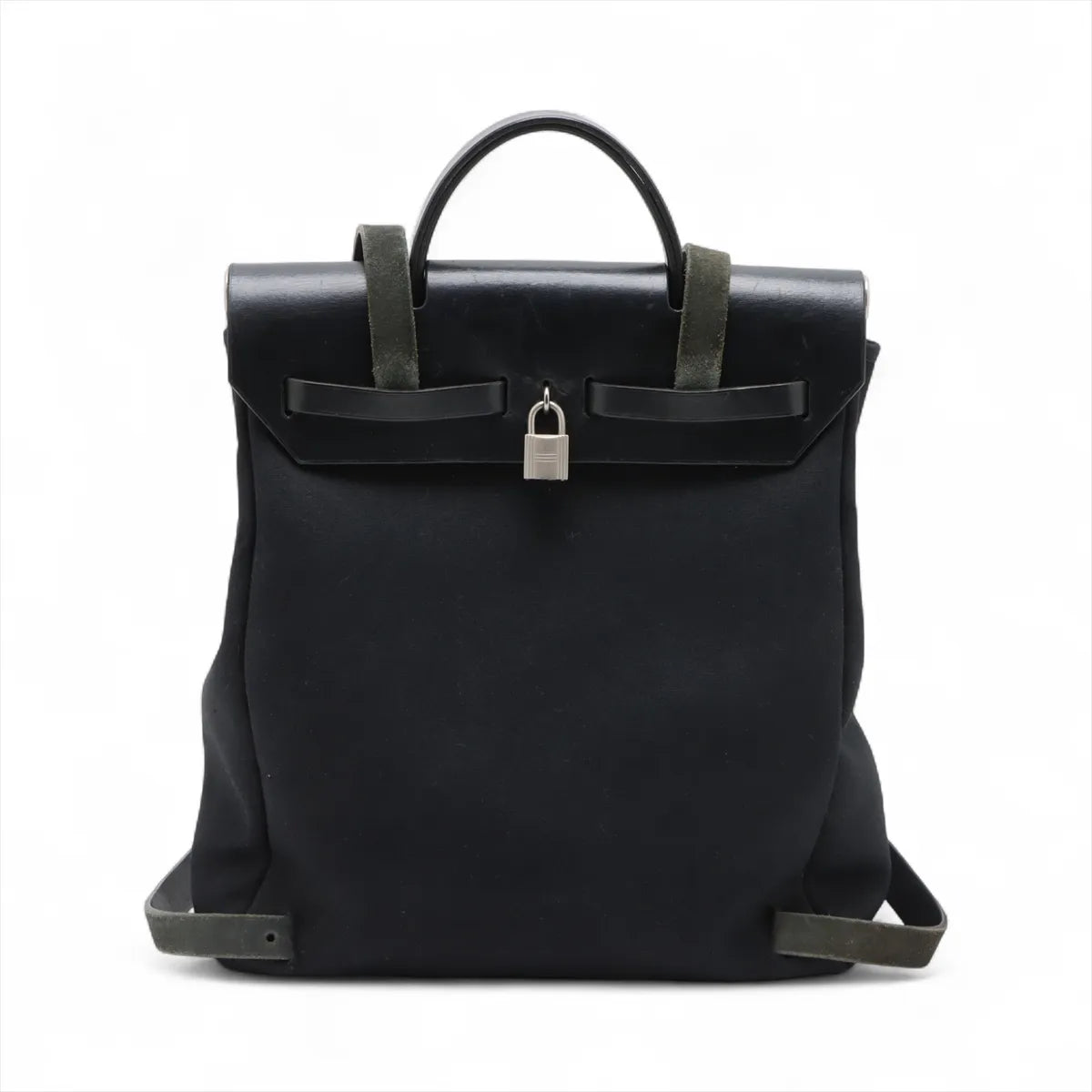 Hermès Herbag Ado PM Twilight Officier x Vash Hunter Black