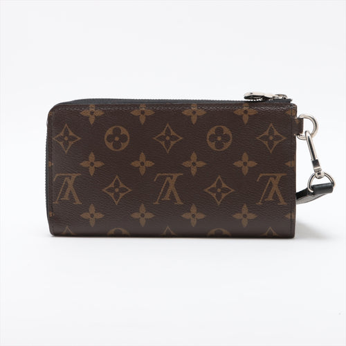 Louis Vuitton Monogram Macassar Zippy Dragonne Wallet