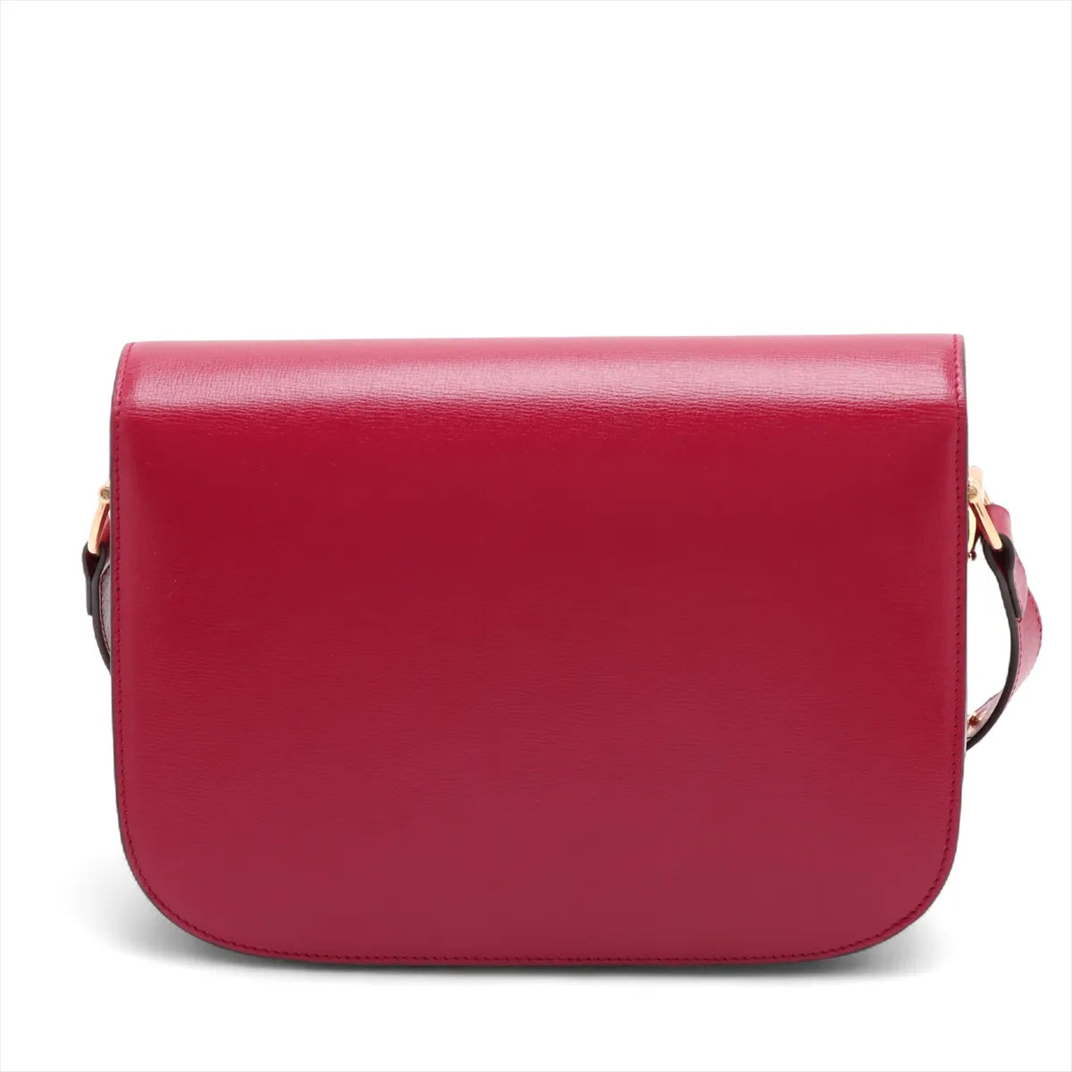 Gucci Horsebit 1955 Leather Shoulder Bag Red