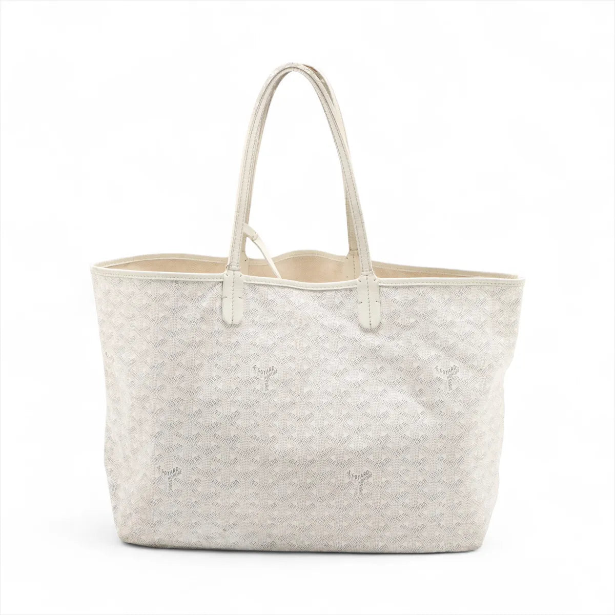 Goyard Saint Louis PM Tote Bag White