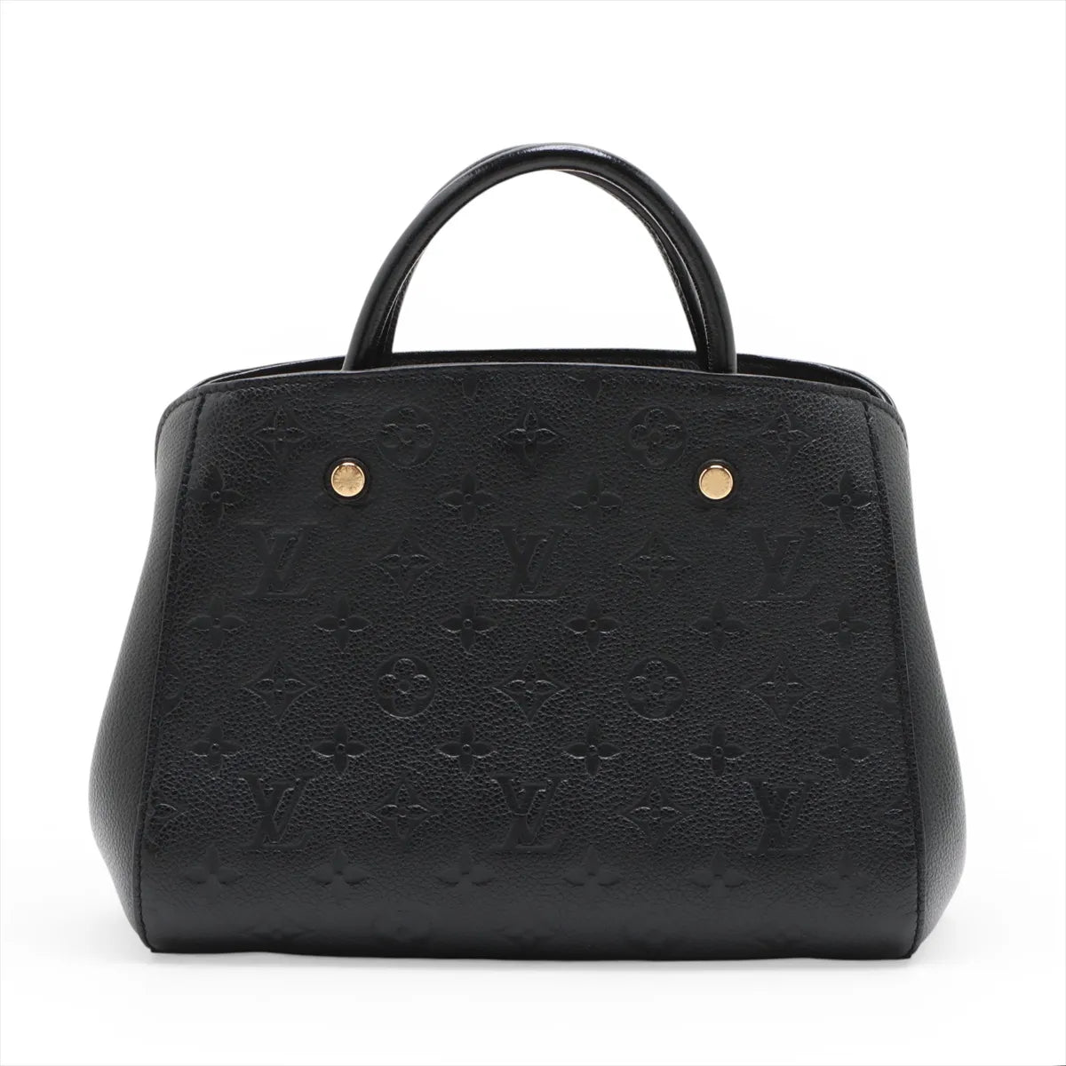 Louis Vuitton Monogram Empreinte Montaigne BB Black