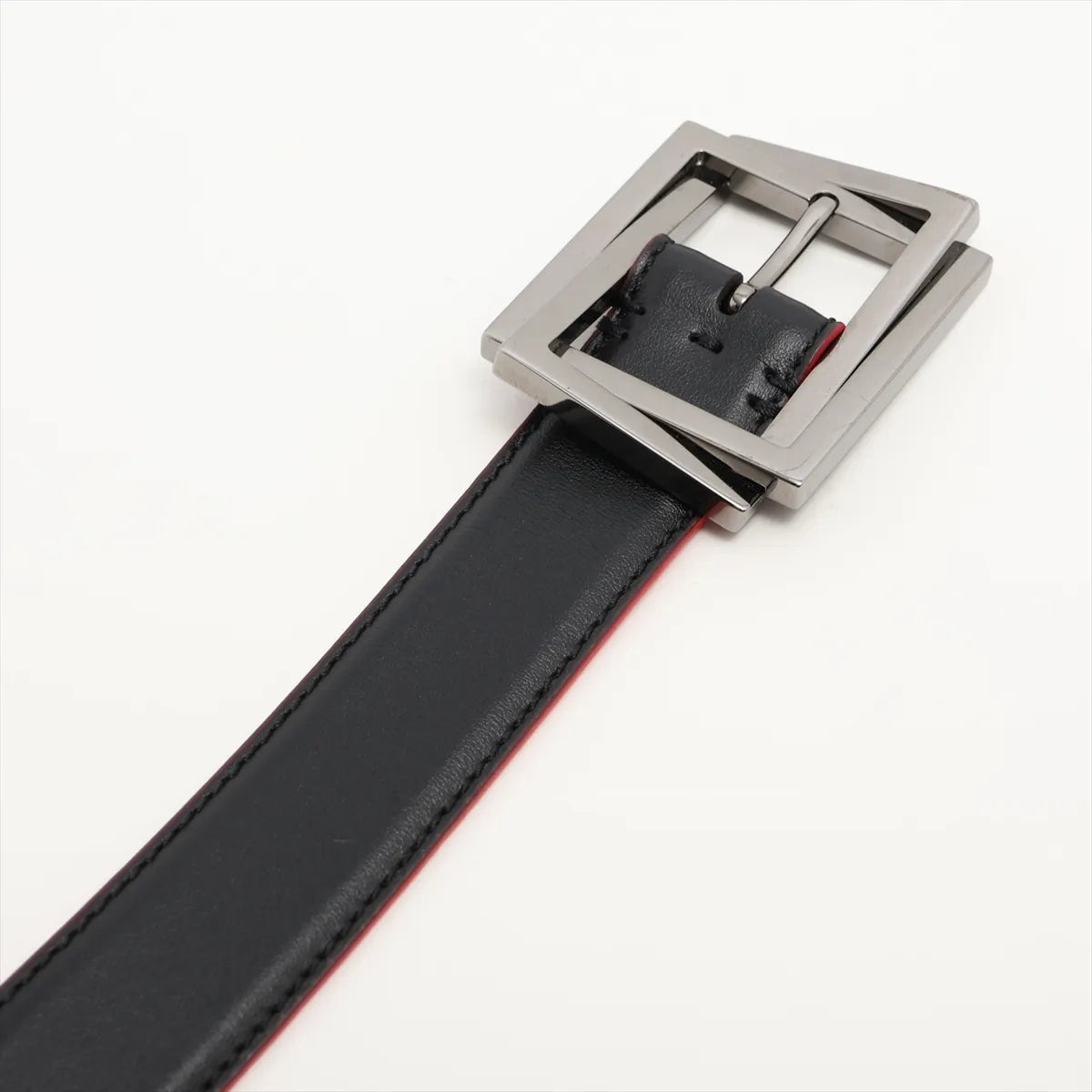 Christian Louboutin Leather Belt Black