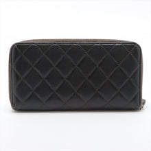 Load image into Gallery viewer, Top rated Chanel Matelasse Caviar Skin Zippy Wallet Black