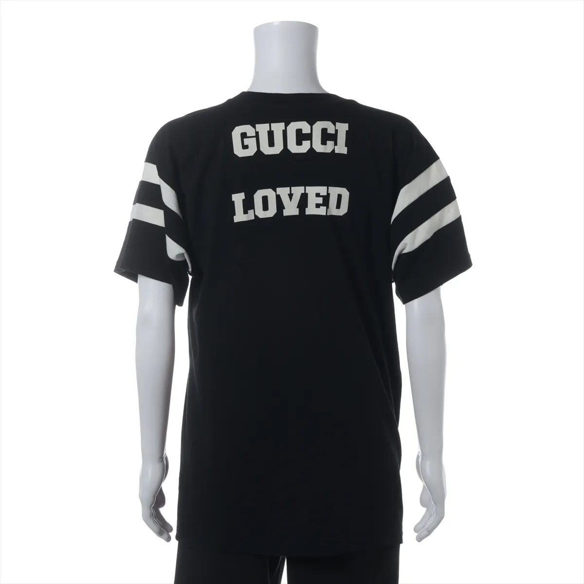 Gucci " 25 Eschatology Gucci - iccuG GG GG GG 1921" Cotton T-shirt Black