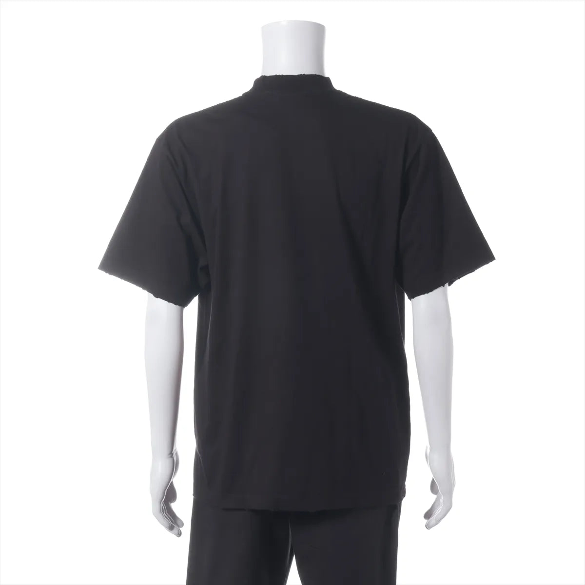 Balenciaga Disc Cotton T-shirt Black