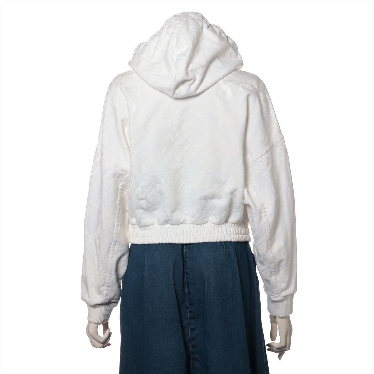 Fendi Cotton Hoodie White