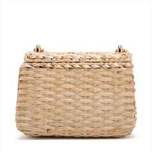 Load image into Gallery viewer, #1 Gucci Wicker Straw Chain Shoulder Bag Beige Mini