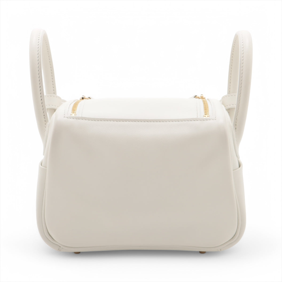 Hermes Lindy Mini 20 Veau Swift Shoulder Bag New White * PREORDER *