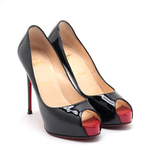 Load image into Gallery viewer, Top rated Christian Louboutin Patent Leather Open-toe Pump