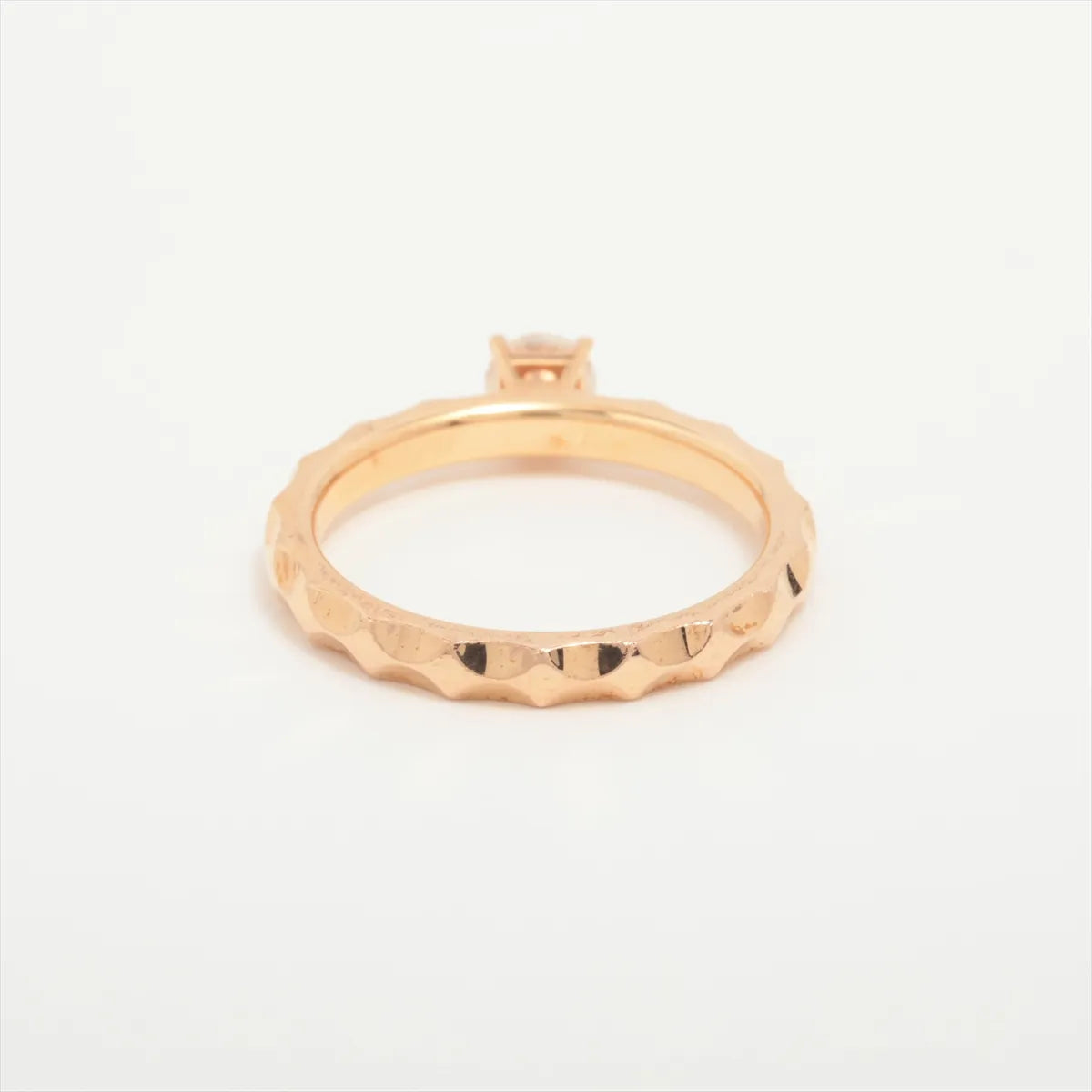 Louis Vuitton Solitaire Monogram Infini Diamond Ring Rose Gold