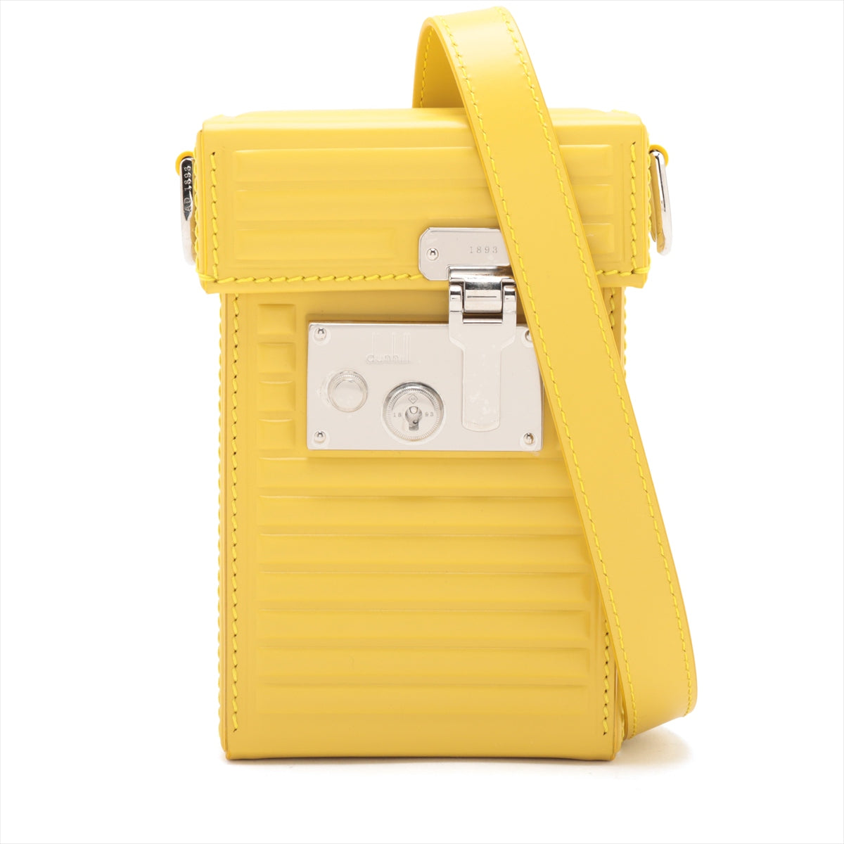 Dunhill GT Lock Leather Shoulder Bag Yellow * PREORDER *