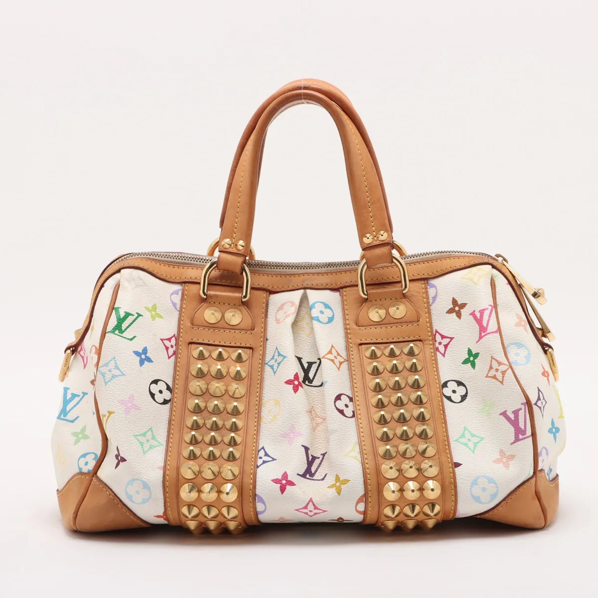 Louis Vuitton Monogram Multicolor Courtney MM White