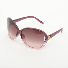 Load image into Gallery viewer, Gucci Heart Interlocking G Square Sunglass Purple