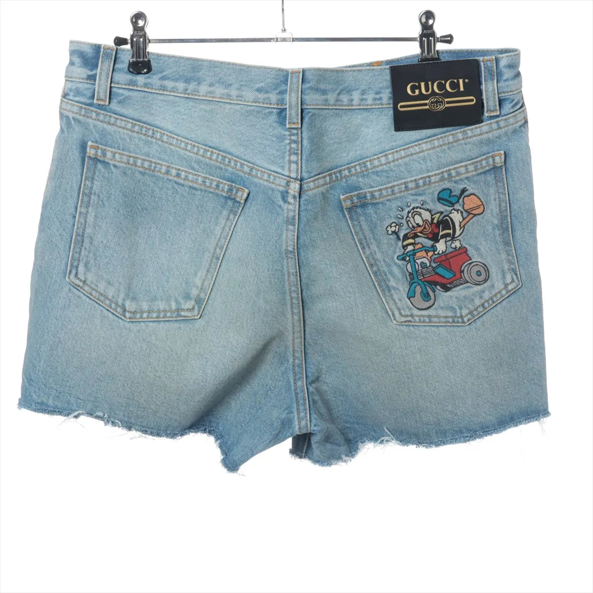 Gucci x Disney Donald Duck Cotton Denim Short Pant Blue
