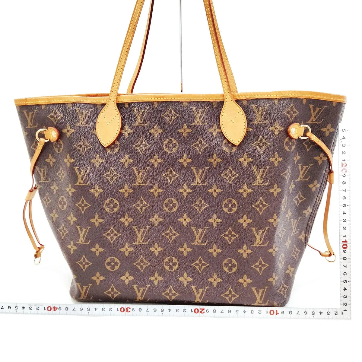 Louis Vuitton Monogram Neverfull MM Tote Bag Fuchsia