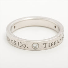 Load image into Gallery viewer, #1 Tiffany &amp; Co. Flat Band Diamond Ring