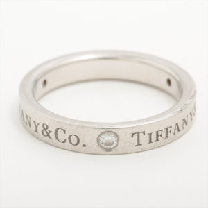 #1 Tiffany & Co. Flat Band Diamond Ring