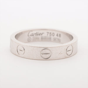 Cartier Mini Love Ring White Gold