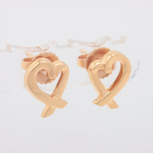 Tiffany & Co. Paloma Picasso Loving Heart Earrings Gold