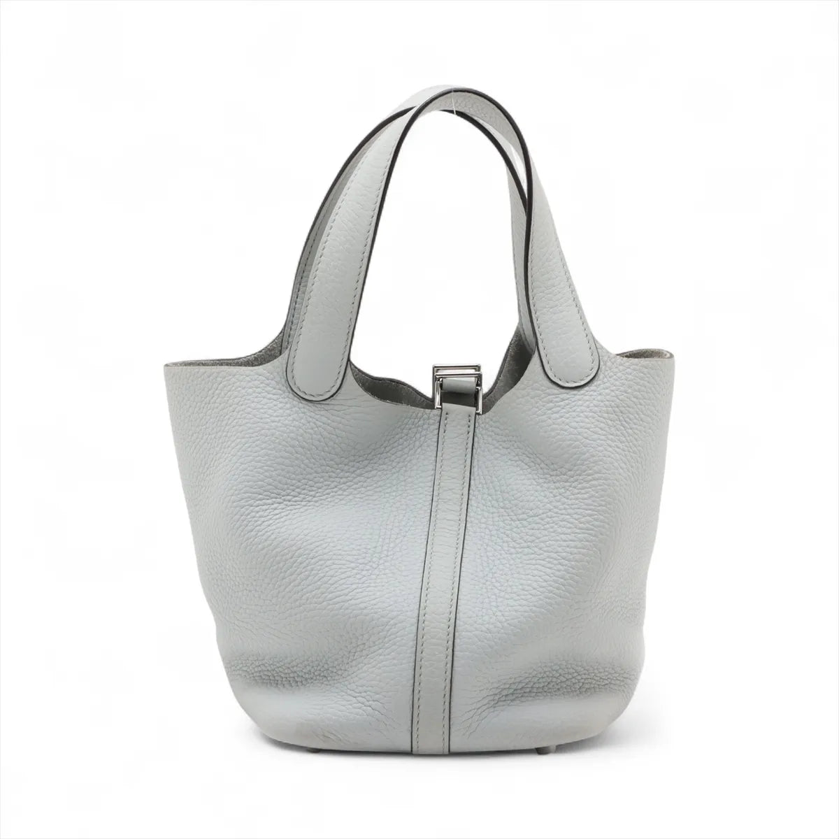 Hermès Picotin Lock 18 PM Taurillon Clemence Pale Blue