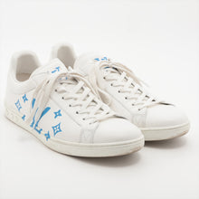 Load image into Gallery viewer, Top rated Louis Vuitton Luxembourg Samothrace Sneaker White x Blue