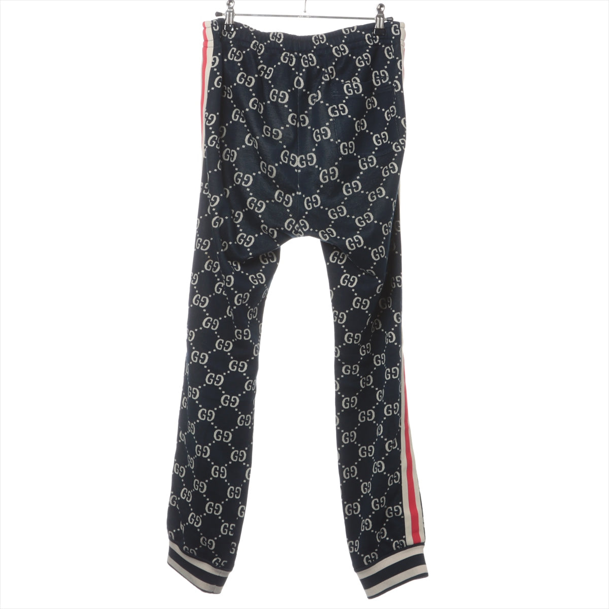 Top rated Gucci GG Jacquard Jogging Track Pants Navy Blue